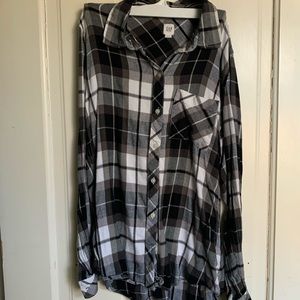 Gap Black&White Flannel